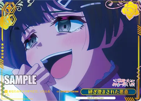 研ぎ澄まされた悪意 BDY/W135-100R
